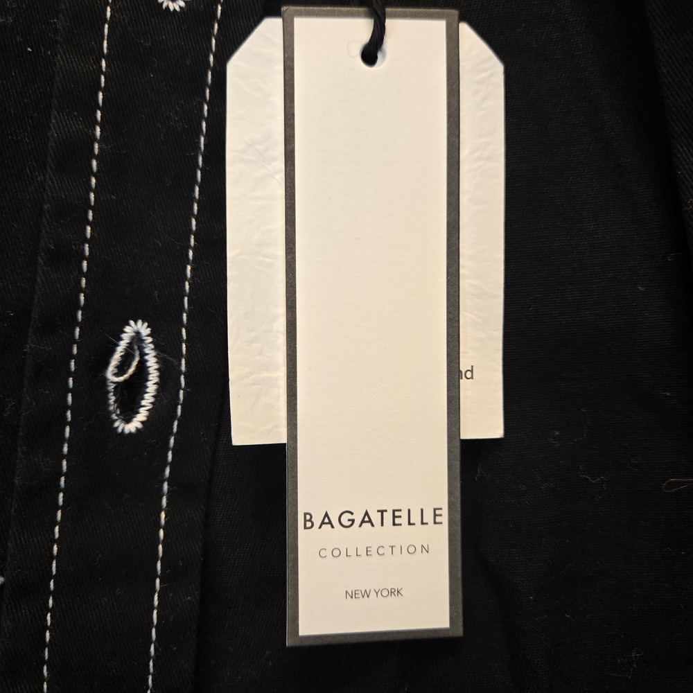 BAGATELLE Collection Women NWT Sizes S & XS Black Shirt/Jacket - Picture 3 of 10
